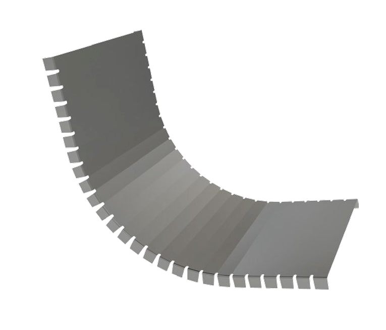 Deckel für Steigestück 60x100mm Stahl